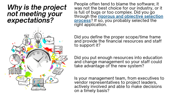 SaaS why projects can fail infographic banner 